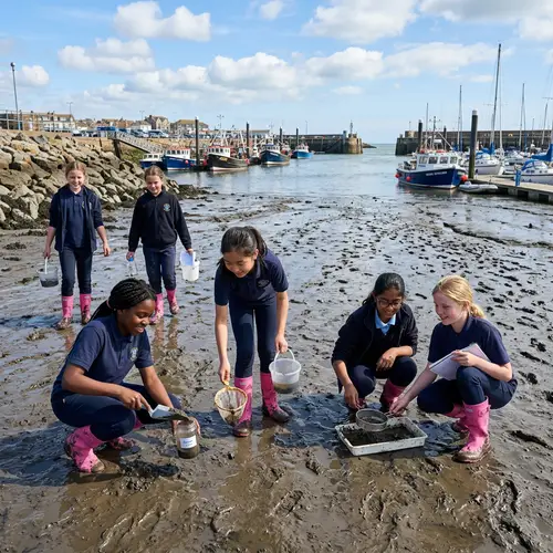 Marine Biology Field Trip: Girls in Action