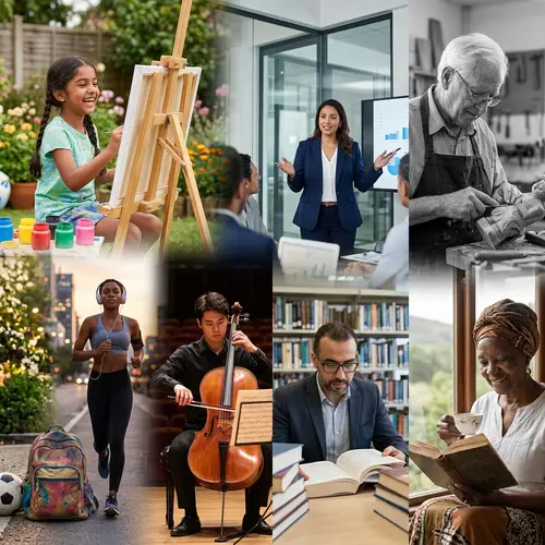 Age and Lifestyle: Diverse Professionals Embracing Quality Living