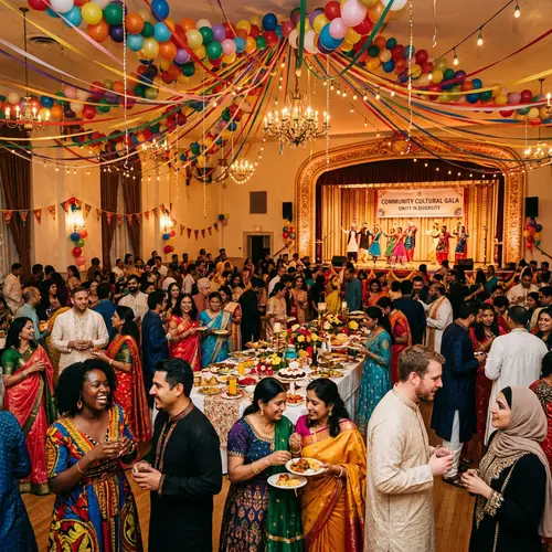 Special Events Celebration | Festive and Diverse Gathering