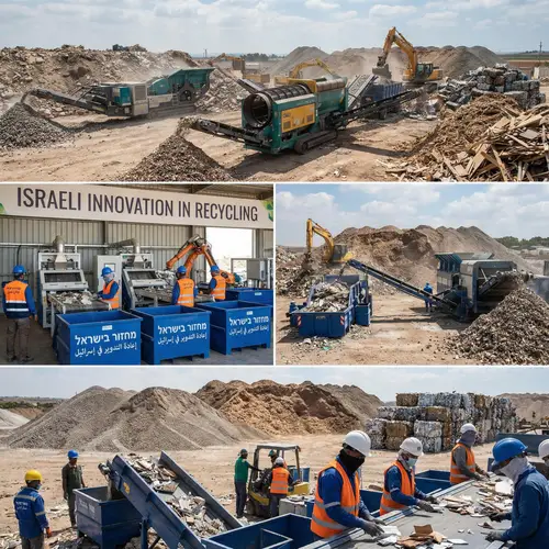 Construction Waste Management & Recycling | Israel Recycling