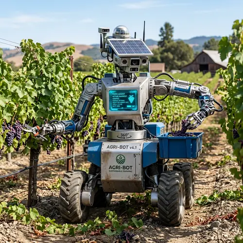 Advanced Farm Machinery | Agricultural Robot Designed for Efficient Farming