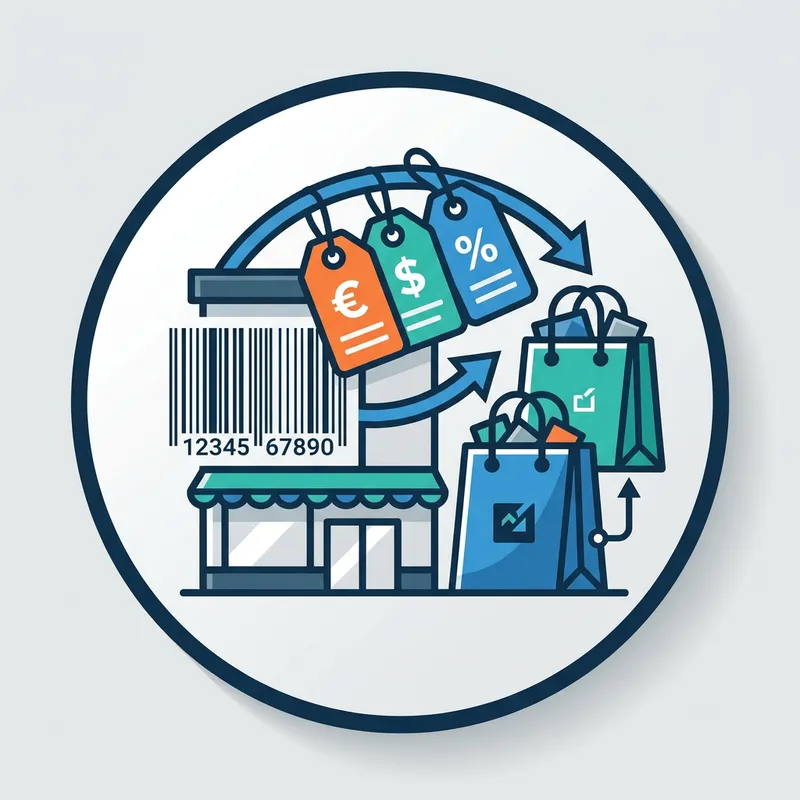 MD System Icon for Modern Merchandising | Retail Design