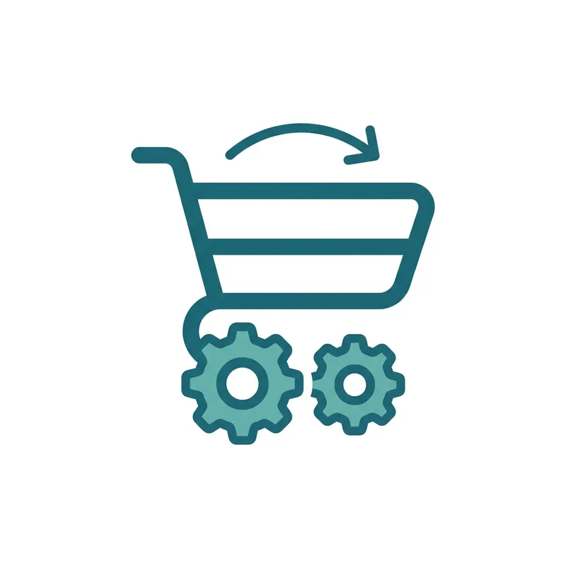 Simple Merchandising System Icon - Effective Retail Symbol