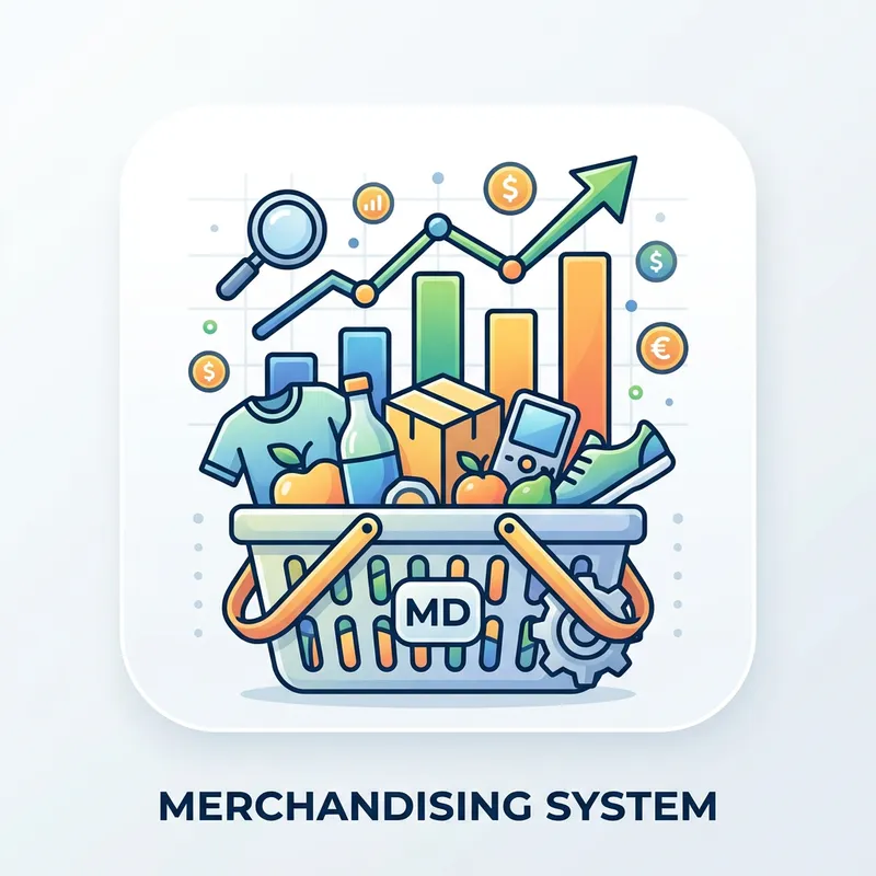 Merchandising System Icon Representation