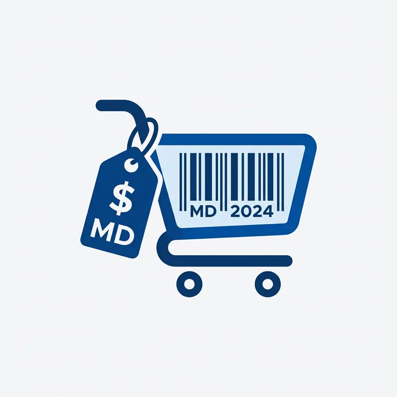 Simple Merchandising System Icon