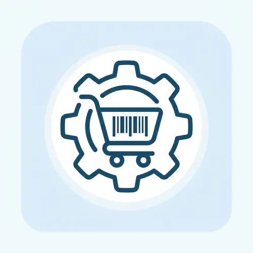 Merchandising System Icon | Retail Processes & Elements