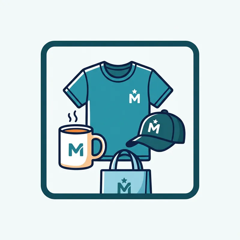 Merchandising Favicon Illustration Merchandising Favicon Illustration