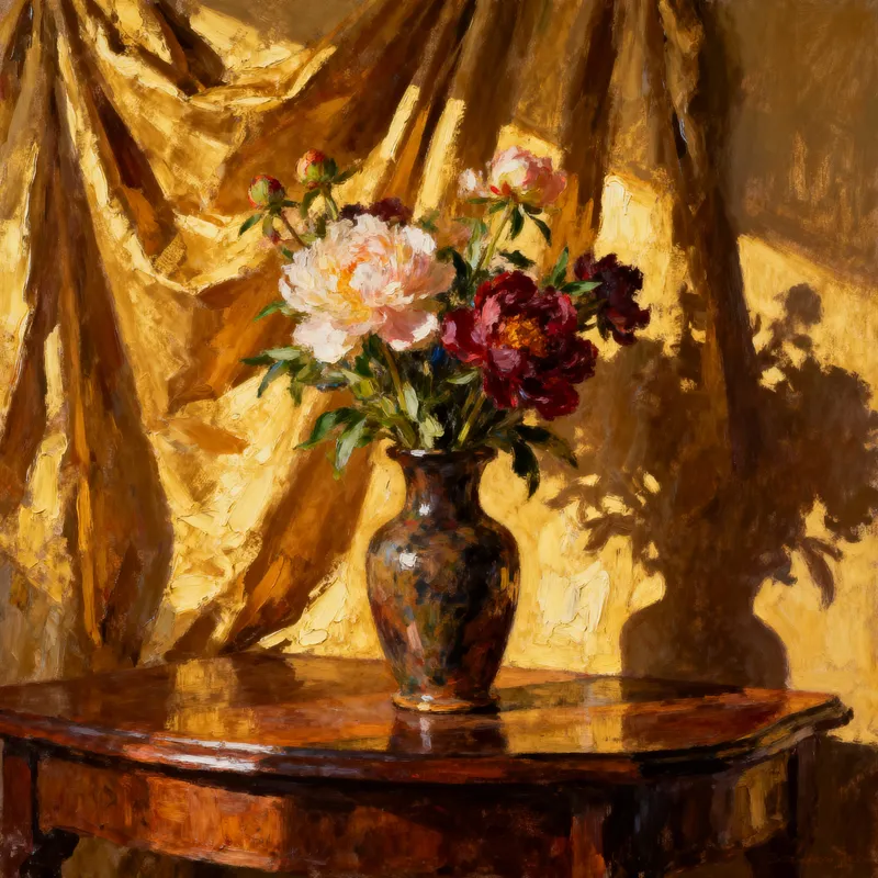 Vibrant Traditional Oil Painting - Museum Quality Art