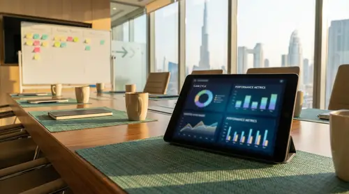 Premium Executive Meeting Table Photography