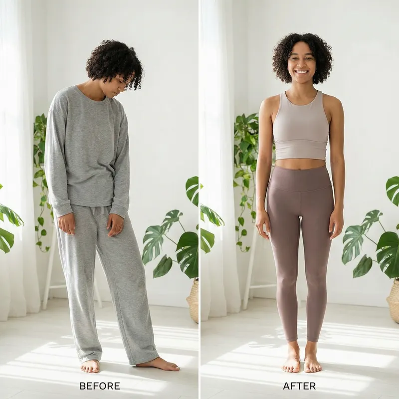 Stunning Weight Loss Transformation: Before & After