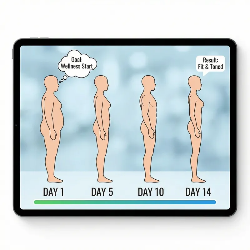 10 kg Weight Loss in 2 Weeks - Body Transformation & Toned Muscles 10 kg Weight Loss in 2 Weeks - Body Transformation & Toned Muscles