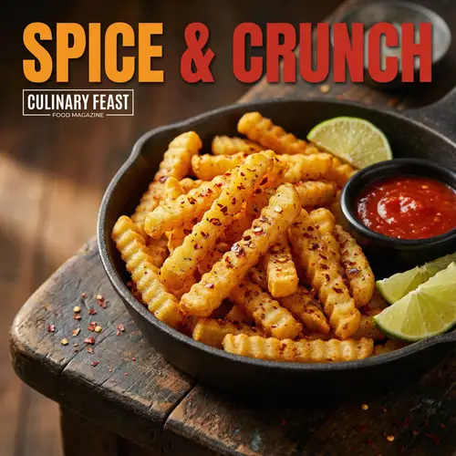 Tempting Spicy Piri Piri Fries Recipe