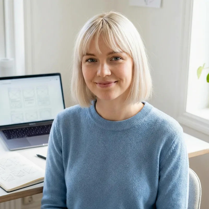 Stylish Instagram Avatar for UX/UI Designers