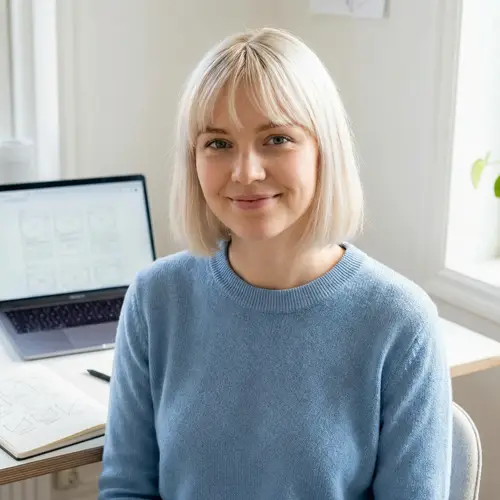 Stylish Instagram Avatar for UX/UI Designers