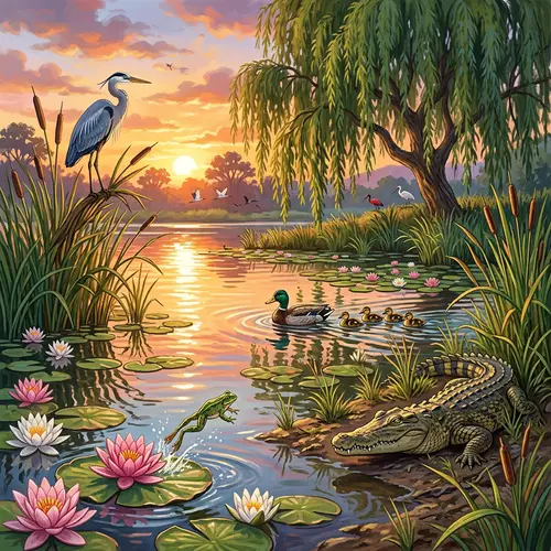 Discover Local Wetland Wildlife in Vibrant Detail