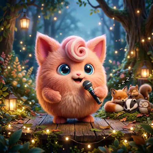 Jigglypuff: The Sleep-Inducing Pink Fictional Creature