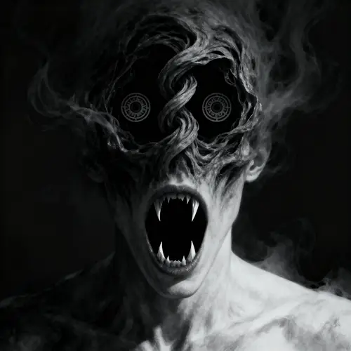 Creepy Human-Like Void Body Art