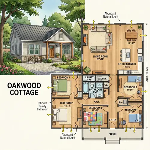 Cozy One-Story Home Design Ideas