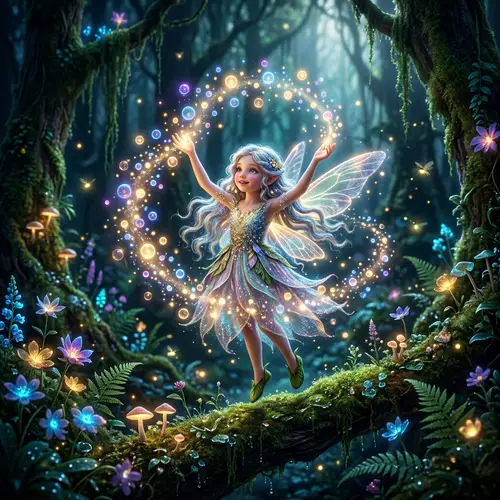 Enchanting Fairy Display | Fantasy Scene