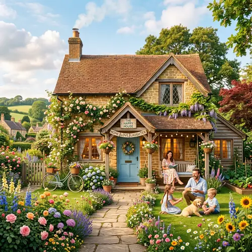 Beautiful House of Happiness | Your Go-To Place for Joyful Living