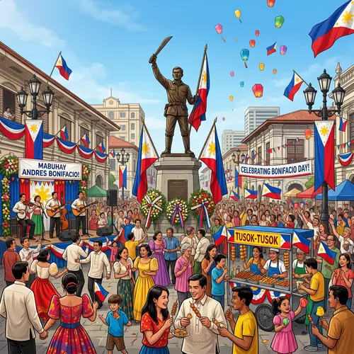 Bonifacio Day Celebration in Philippine City Square