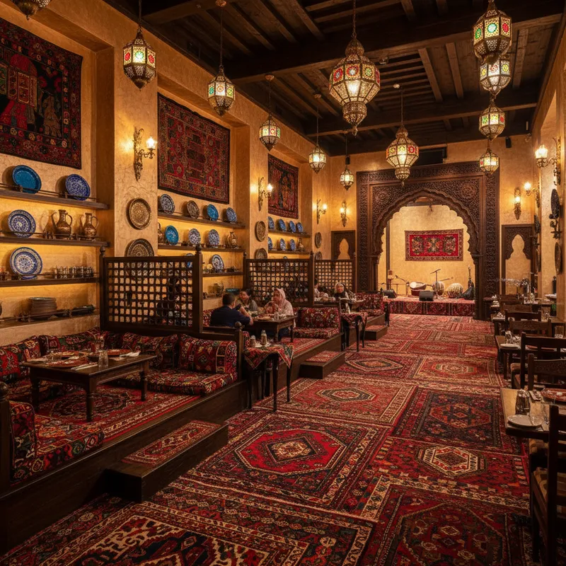 Stunning Afghan Restaurant Design & Kitchen Layout