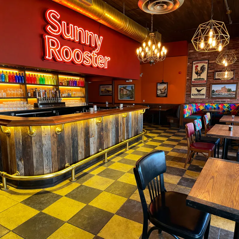 Vibrant Design Ideas for Sunny Rooster Gastropub