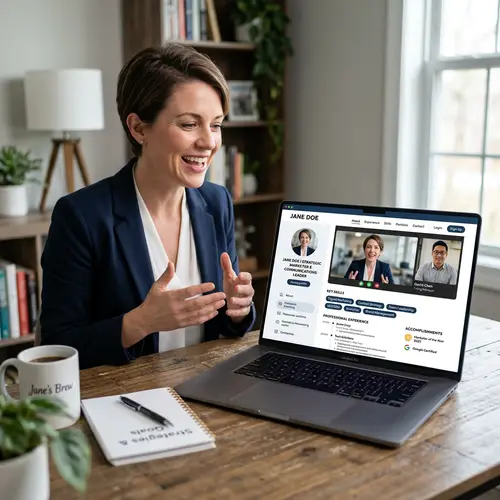 Professional Portfolio for Impressing Employers - Showcase Skills & Expertise