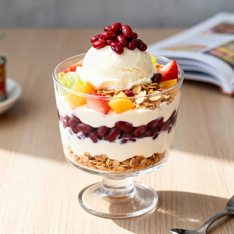 Vibrant Dessert Parfait Recipe - Modern Asian Style