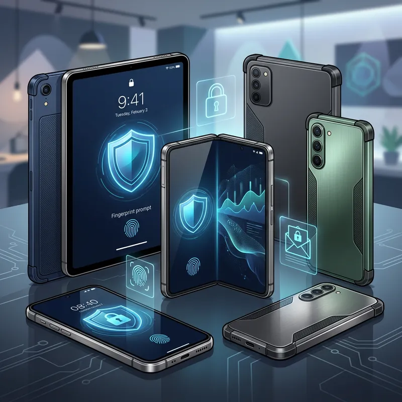 Secure Smartphones and Tablets with Stylish Design and High Quality