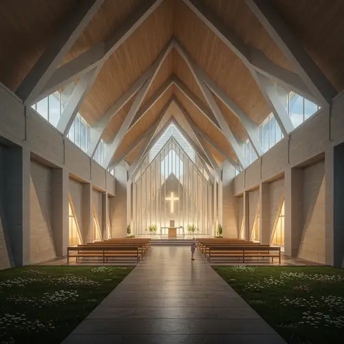 Architectural Chapel Concept Design