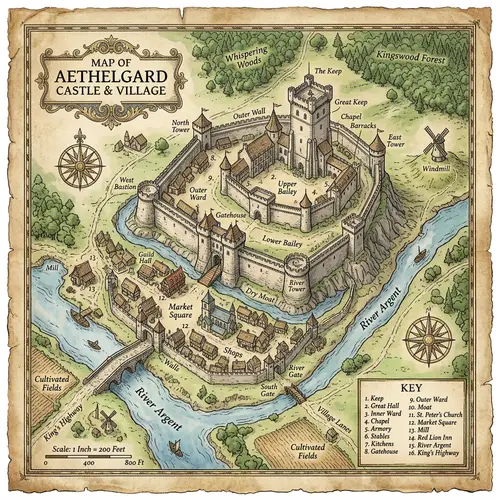 Castle Map Generator
