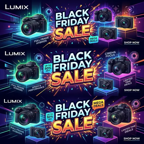 Black Friday Sale on Lumix Cameras - Limited Time Offer