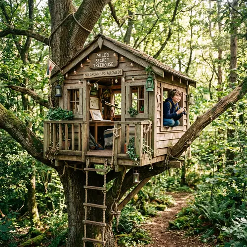 Milo and the Secret Treehouse Adventure