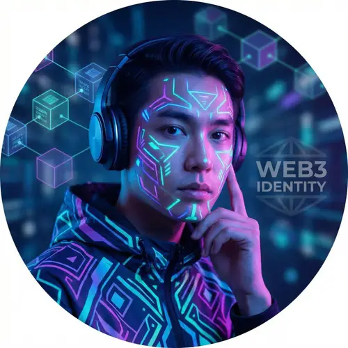 Web3 Profile Portrait - Unique Digital Identity