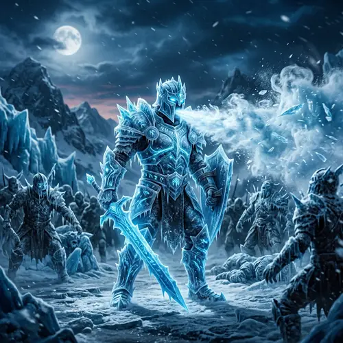 Ice Knight - Freeze Enemies with Fearless Armor