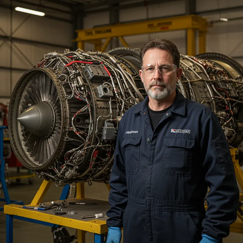 Aviation Tech Expertise - Detailed Clipart