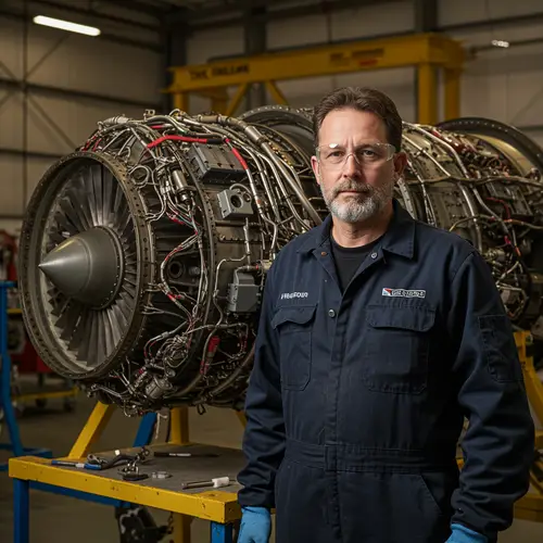 Aviation Tech Expertise - Detailed Clipart