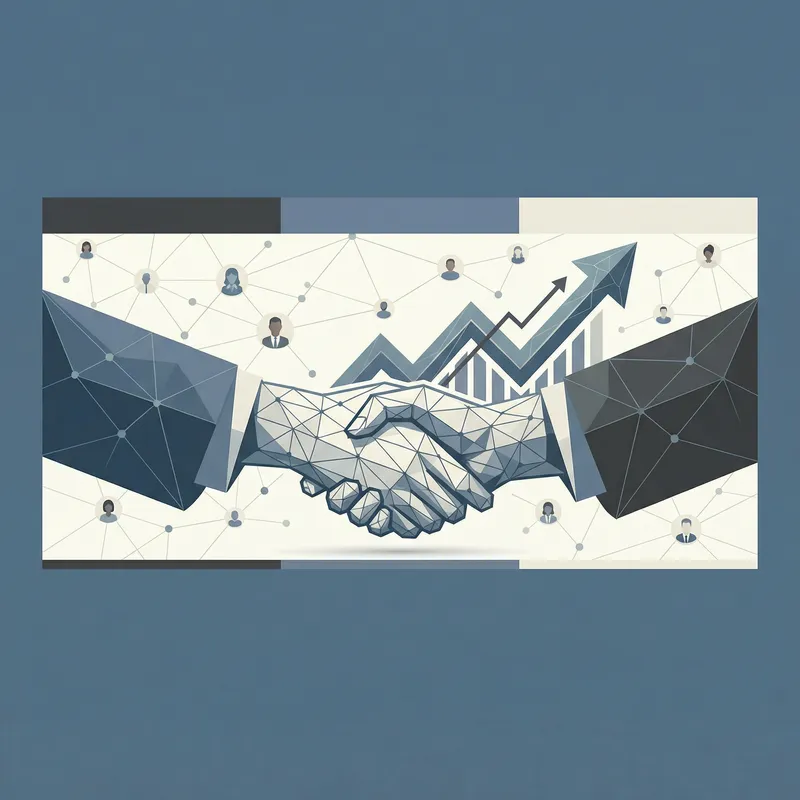 Professional Human Resources & Leadership LinkedIn Background