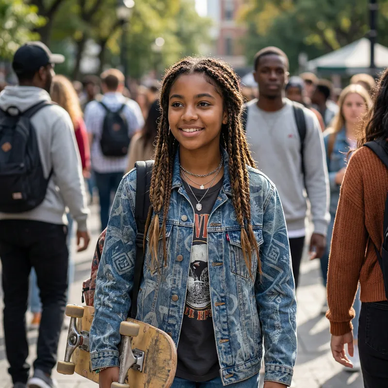 Teenage Girl Realistic 4K: Beauty & Youthful Spirit