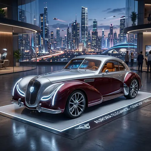 Futuristic Car Concept: Elegance Meets Innovation
