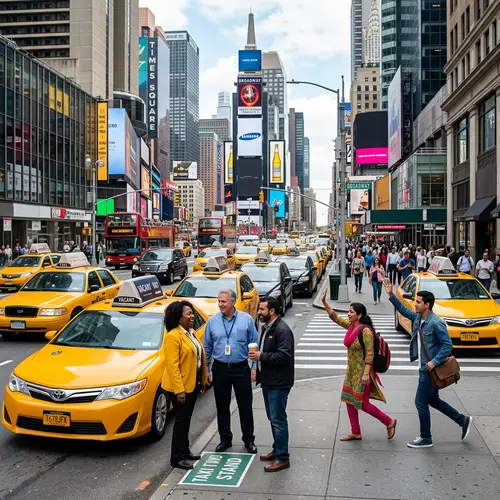 City Center Taxi Services: Diverse Drivers & Colorful Fleet