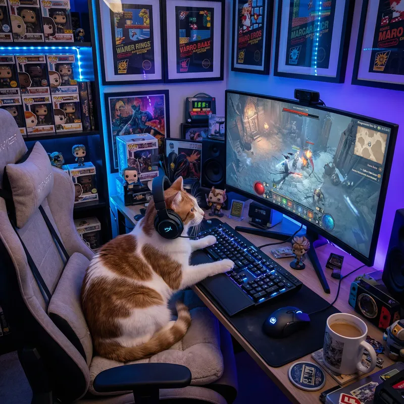 Gamer Cat: The Ultimate Gaming Companion