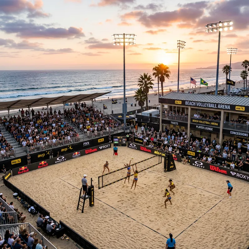 Beach Volleyball Court with Full Facilities Beach Volleyball Court with Full Facilities