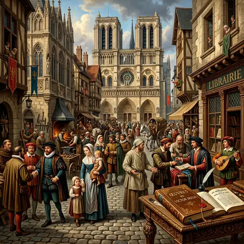 Victor Hugo's Literary Renaissance: Artistic Depiction