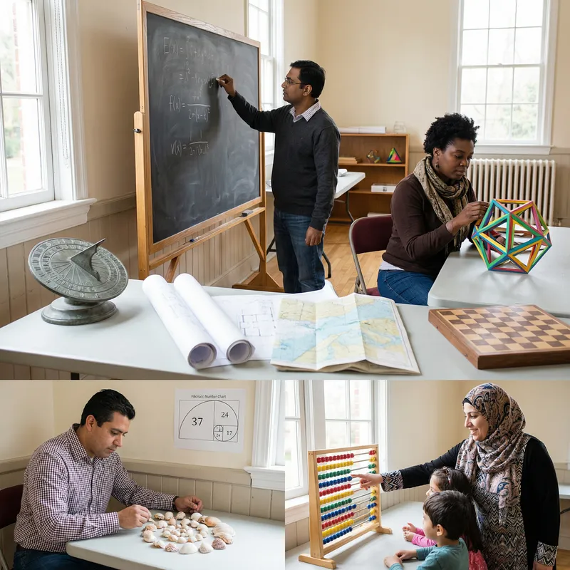 Diverse People Embracing Math’s Significance in Everyday Life