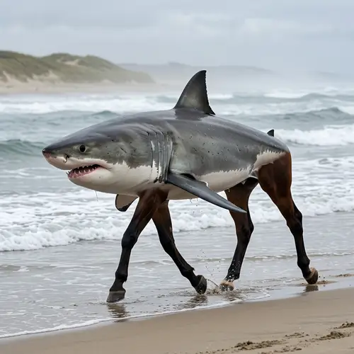 Shark with Horse Legs