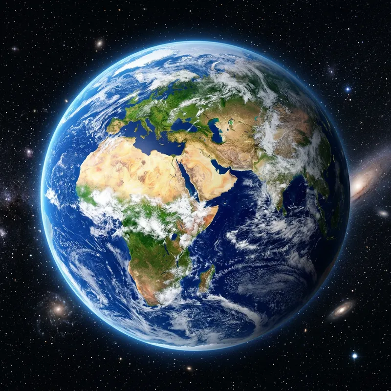 Stunning Earth View from Space