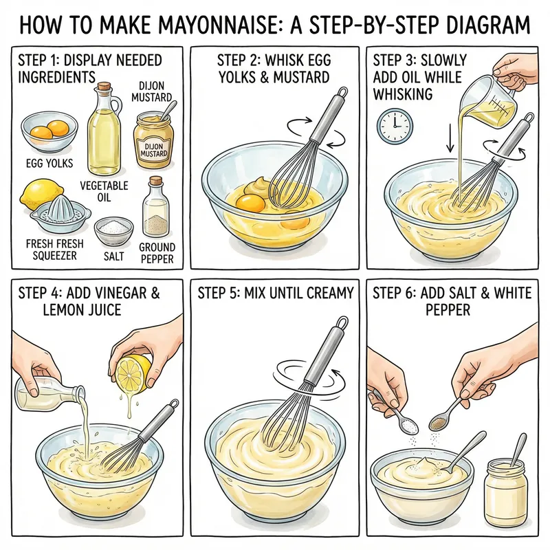 Step-by-Step Guide: How to Make Homemade Mayonnaise - Easy DIY Recipe Step-by-Step Guide: How to Make Homemade Mayonnaise - Easy DIY Recipe