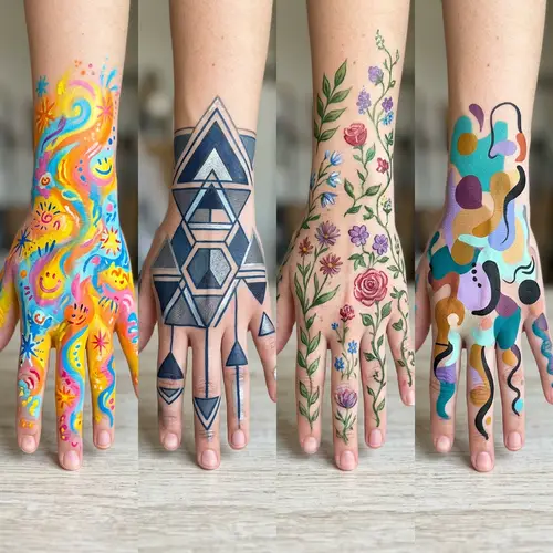 Artistic Hand Designs for Personality Expression